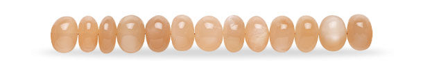 Pink moonstone beads